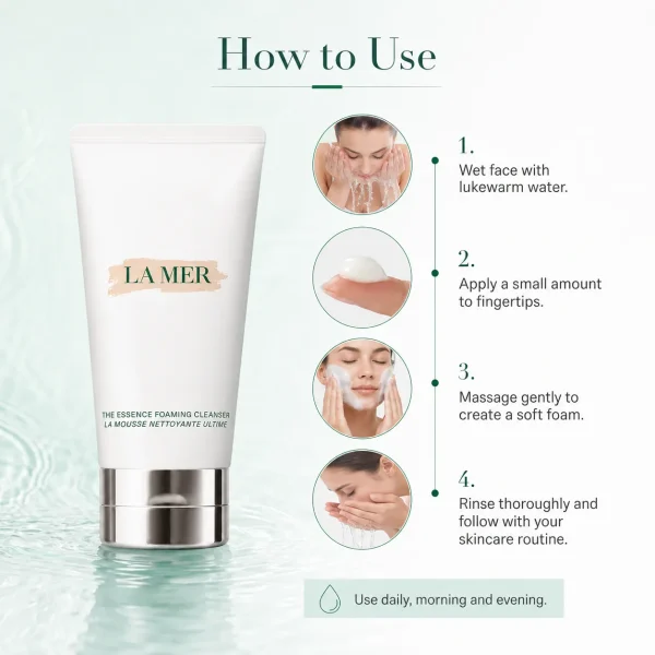 La Mer Essence Foaming Cleanser 125ml – Facial Cleanser