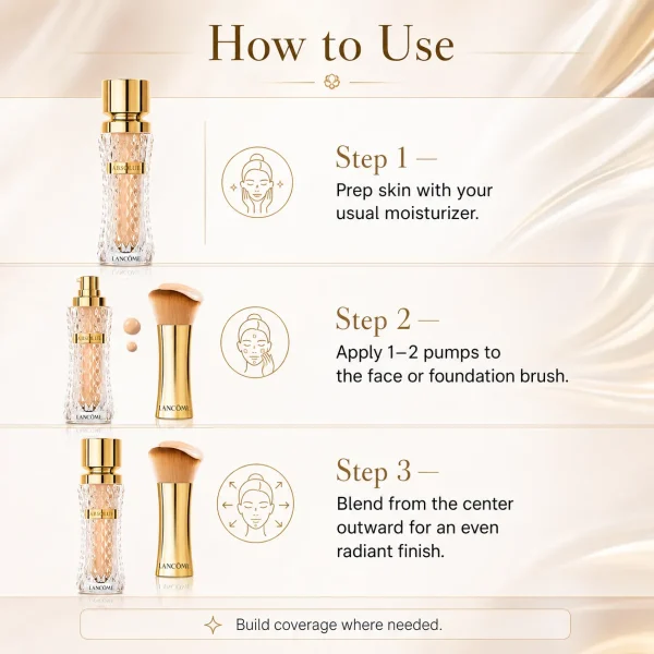Lancôme Absolue The Fluid Foundation 35ml – Shade 100
