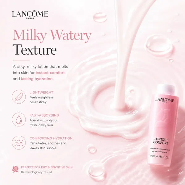 Lancôme Tonique Confort Hyaluronic Acid Toner 400ml