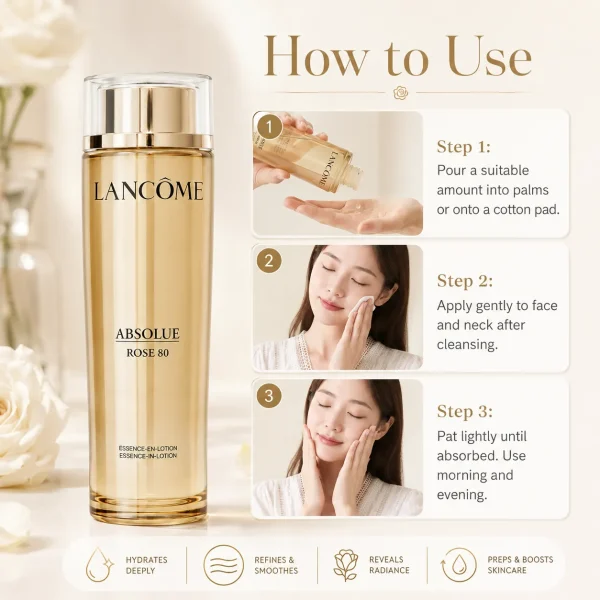 Lancôme Absolue Rose 80 Essence-in-Lotion 150ml