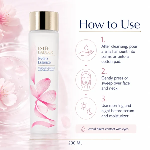ChatGPT Image 2026年7月17日 09_50_57 (5) Estée Lauder Micro Essence Sakura Treatment Lotion 200ml