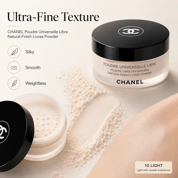 CHANEL Poudre Universelle Libre Natural Finish Loose Powder 10 Light 30g