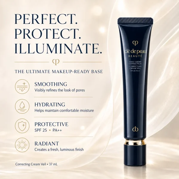 ChatGPT Image 2026年7月17日 22_40_14 (3) Clé de Peau Beauté Correcting Cream Veil SPF 25 37ml
