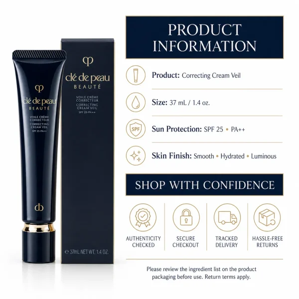 Clé de Peau Correcting Cream Veil SPF 25 37ml Clé de Peau Correcting Cream Veil SPF 25 37ml