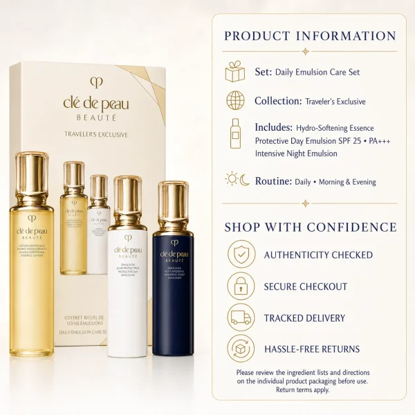 Clé de Peau Beauté 3-Piece Skincare Set