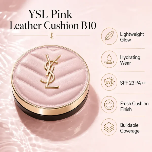 YSL Touche Éclat Glow-Pact Cushion Foundation SPF50+/PA++++ B10