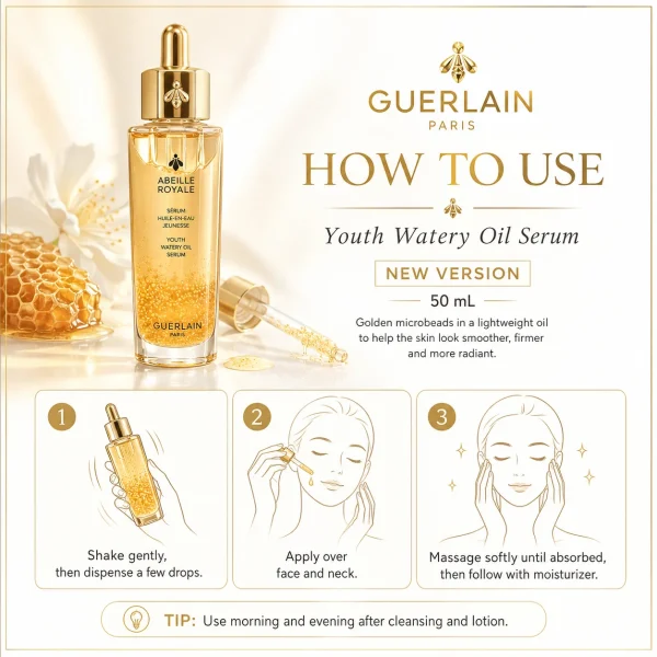 Guerlain Abeille Royale Youth Watery Oil Serum 50ml – New Edition