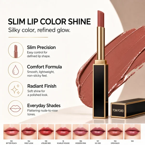 TOM FORD Slim Lip Color Shine
