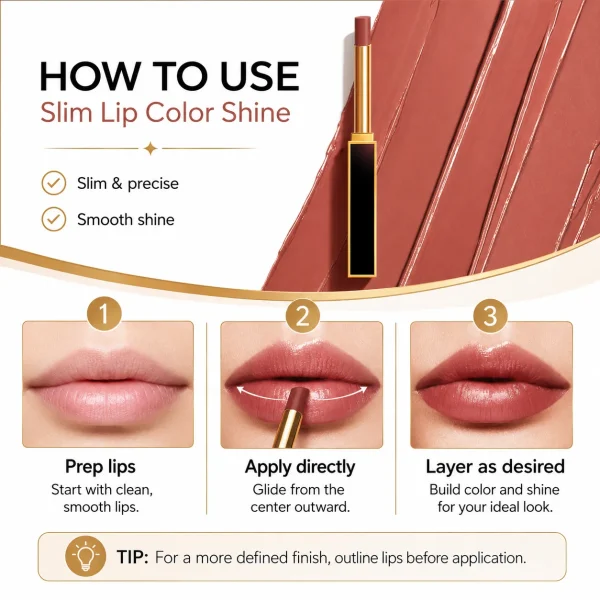 TOM FORD Slim Lip Color Shine