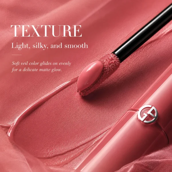 Giorgio Armani Pink Cap Lip Lacquer – Smooth Color & Luminous Finish