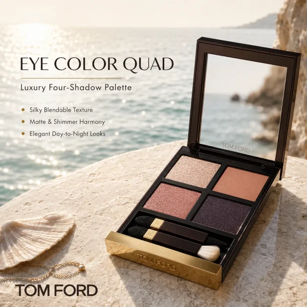 TOM FORD Eye Color Quad – Four-Shade Luxury Eyeshadow Palette