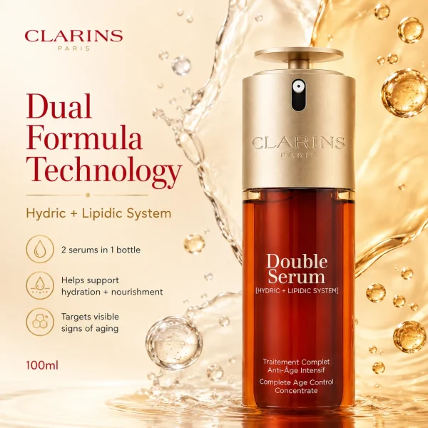 ChatGPT Image 2026年8月30日 20_25_42 (2) Clarins Double Serum Complete Age Control Concentrate 100ml New Version