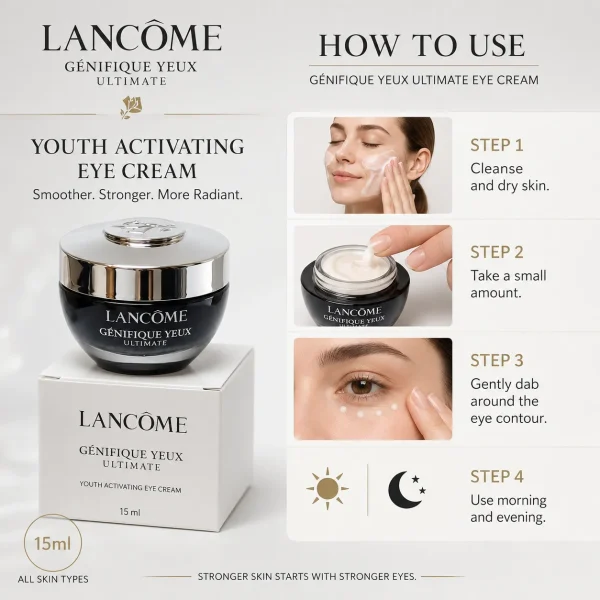 Lancôme Advanced Génifique Eye Cream 15ml Old Version