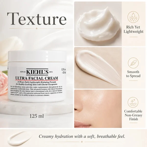 Kiehl's Ultra Facial Oil-Free Cream 125ml Large Size